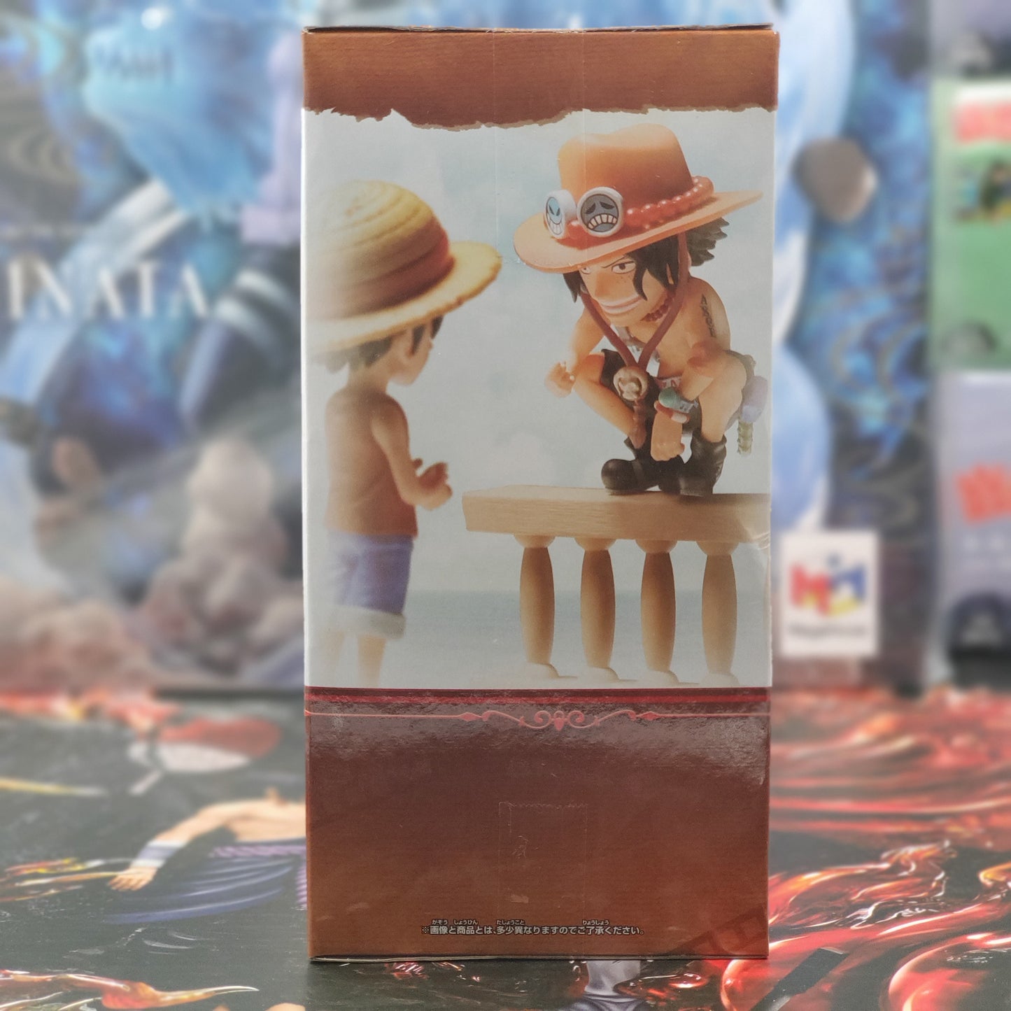 One Piece World Collectible Figure Log Stories Monkey D Luffy & Portgas D Ace
