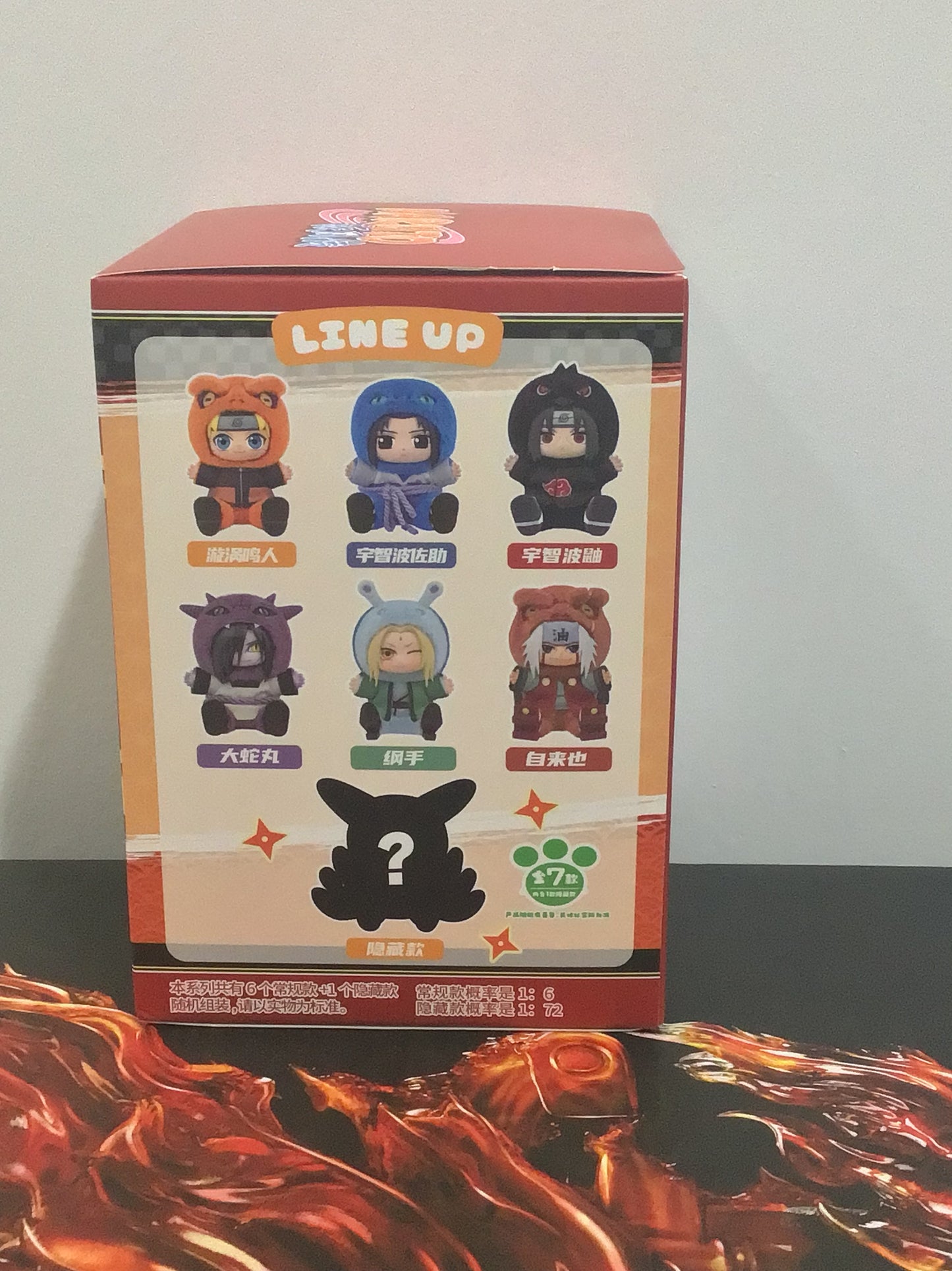 EAKI: Naruto Shippuden Cute Beast Party Series 2 - 1 Blind Box