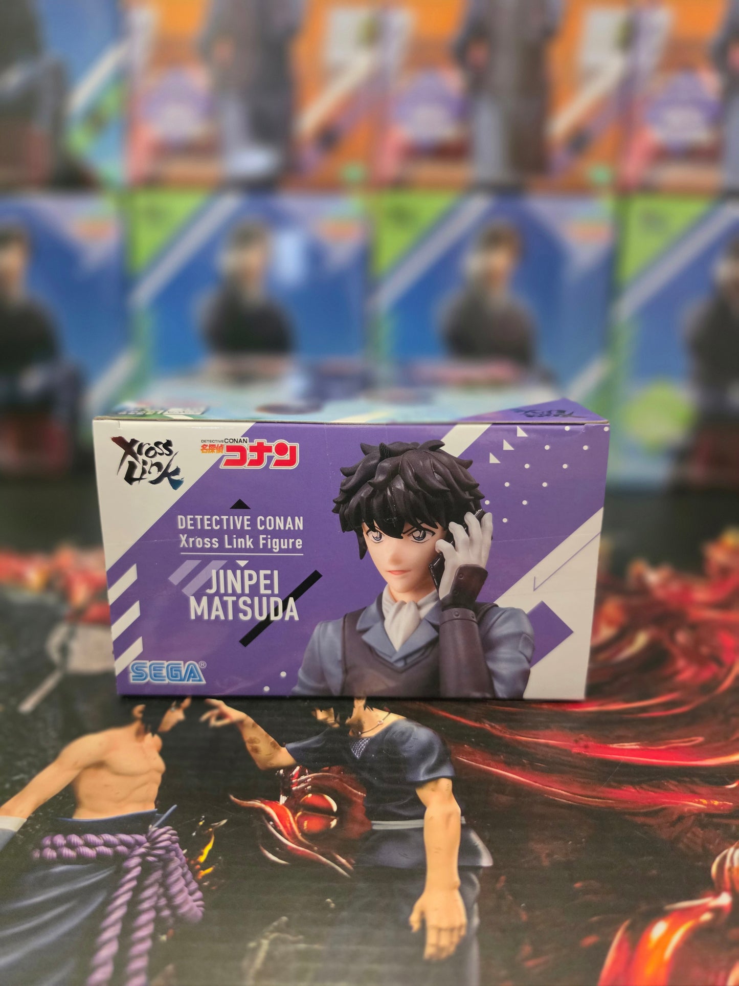 Detective Conan Jinpei Matsuda Xross Link Figure SEGA Authentic Japanese Prize