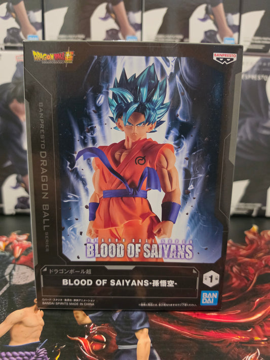 Dragon Ball Super Son Goku Super Saiyan Blue Blood of Saiyans Figure