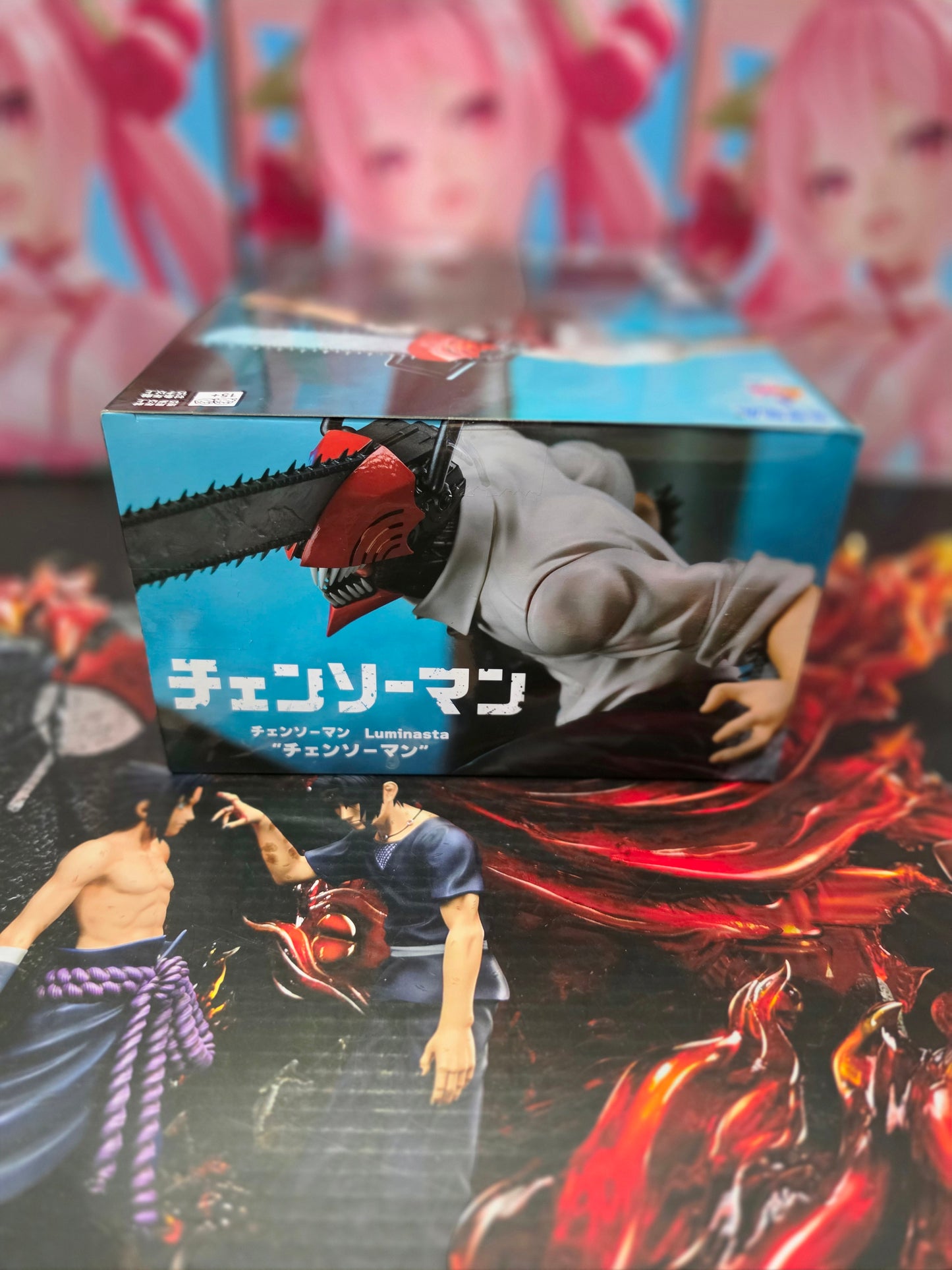 Chainsaw Devil Luminasta Figure Chainsaw Man Statue Sega Goods