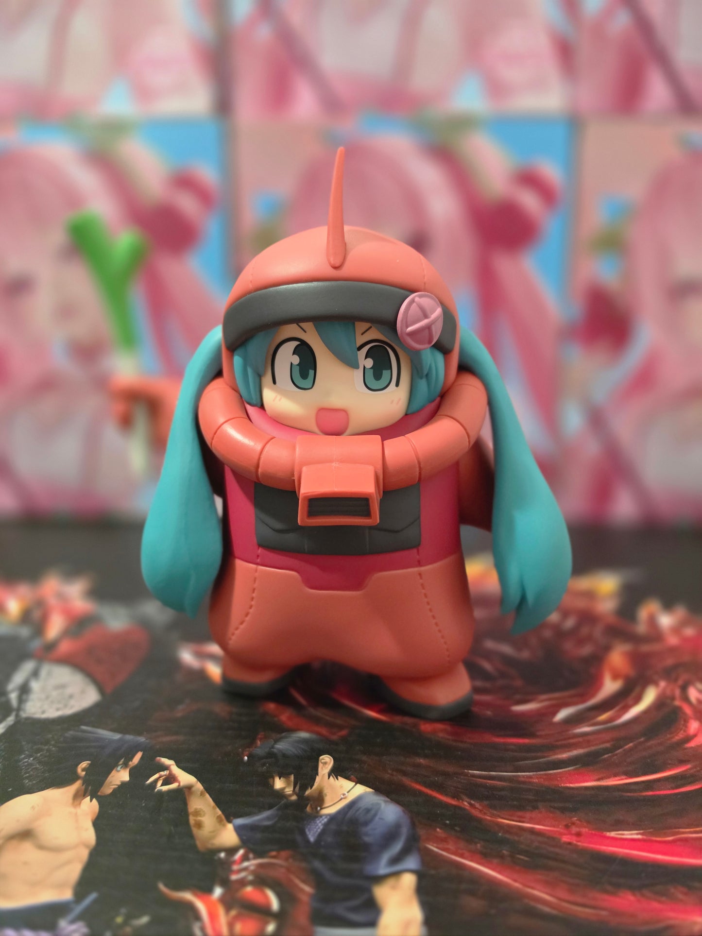 Gundam 45th Anniversary x Hatsune Miku Char's Zaku Costume (Hatsune Miku...