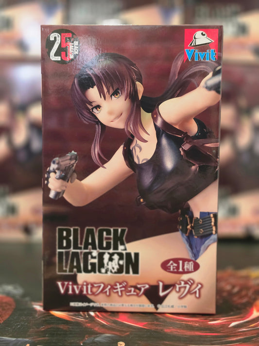 Black Lagoon Revy Vivit Figure 25th Anniversary Prize Figure Authentic Japan Imp