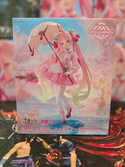 AMP+ Figure: Sakura Miku (Sakura Dress Ver.)
