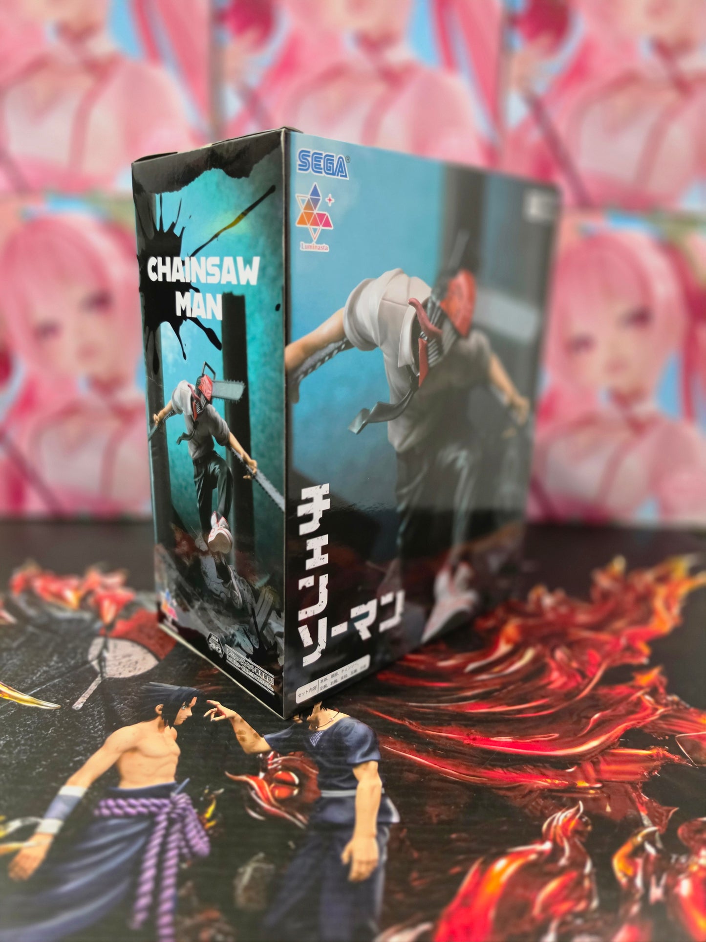 Chainsaw Devil Luminasta Figure Chainsaw Man Statue Sega Goods