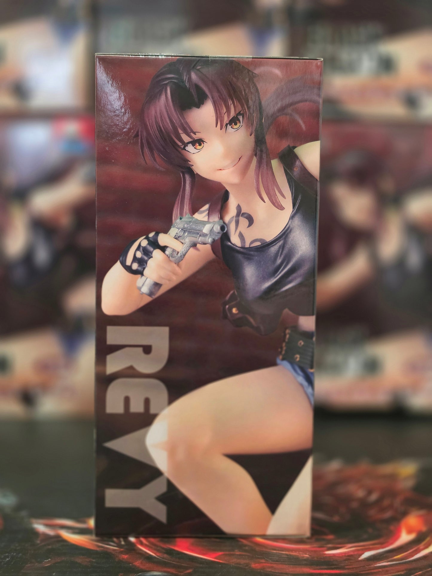 Black Lagoon Revy Vivit Figure 25th Anniversary Prize Figure Authentic Japan Imp