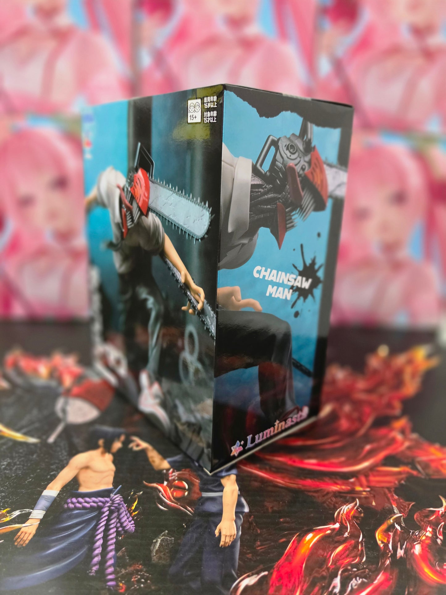 Chainsaw Devil Luminasta Figure Chainsaw Man Statue Sega Goods