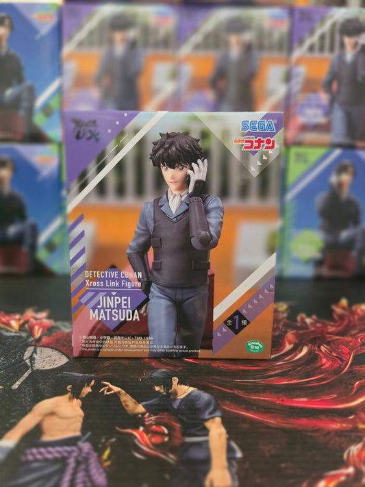 Detective Conan Jinpei Matsuda Xross Link Figure SEGA Authentic Japanese Prize